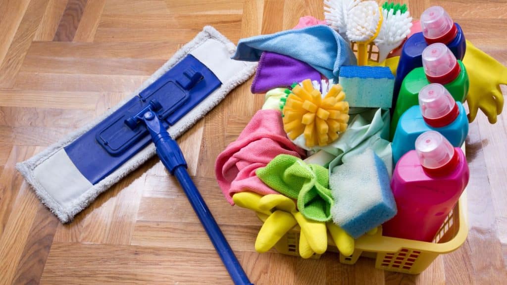 What's included in a house cleaning service