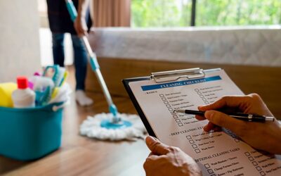 Establish the perfect house cleaing schedule.