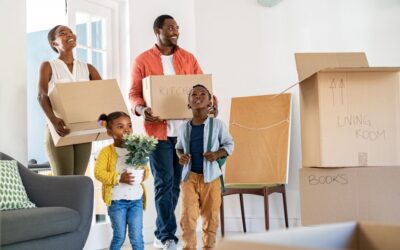 A professional move in cleaning prepares a home for a new family to move into it.