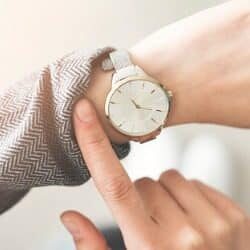 Your housekeeper will show up on a scheduled day and time each week.